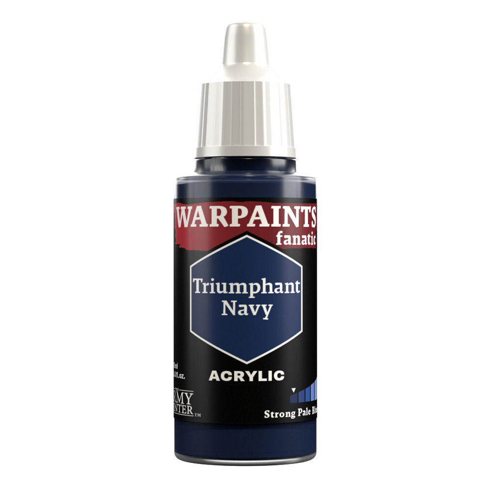 

Аксессуары Army Painter Warpaints Fanatic: Triumphant Navy (18ml)