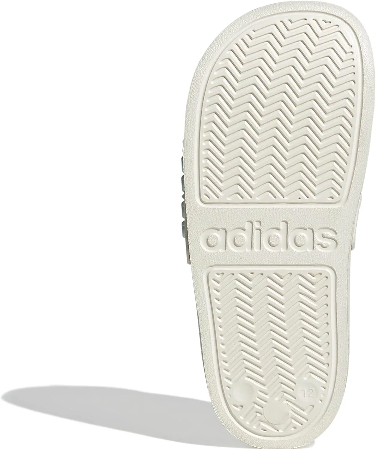Шлепанцы для душа Adidas Kids Adilette, кремовый/сиреневый/мятный — фото 4