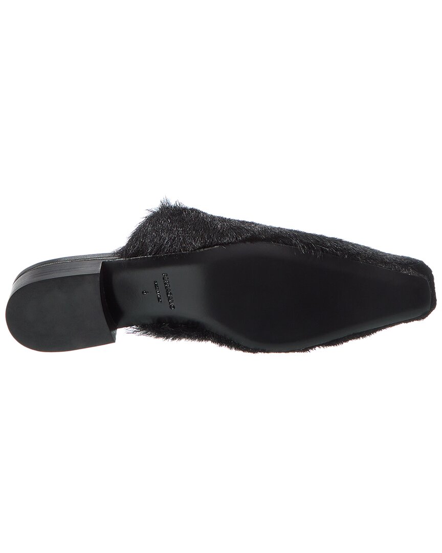 Мюли Ferragamo Haircalf Salvatore Ferragamo, черный — фото 4