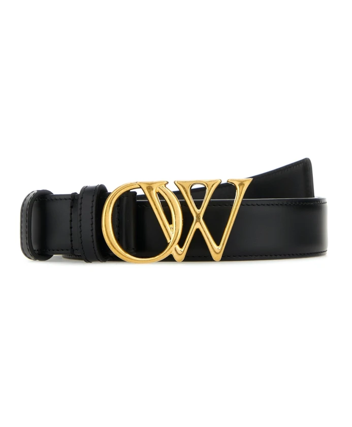 

Стильный ремень Off White, черный