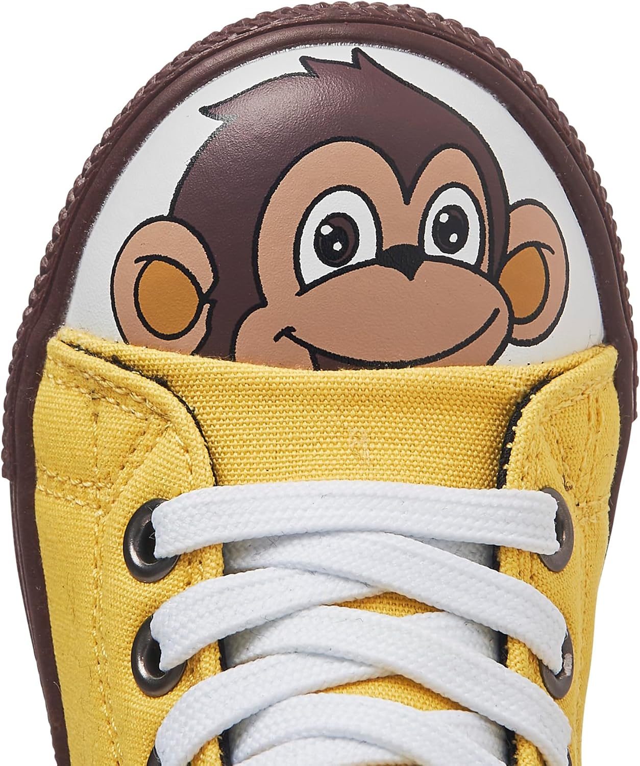 Детская обувь ZuZoo с животными, высокие кеды из ткани, Jax the Monkey — фото 2