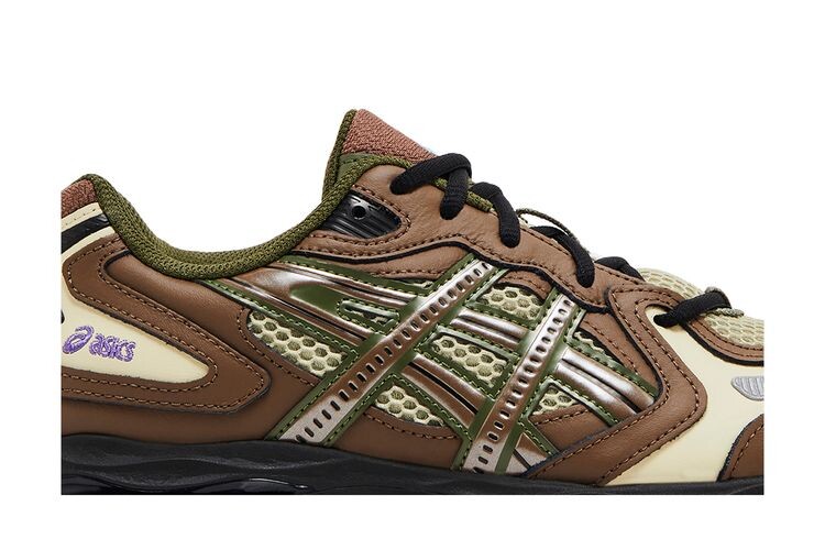 Кроссовки ASICS Gallery Dept. x Gel K1011 Mental Energy - Khaki, коричневый — фото 2