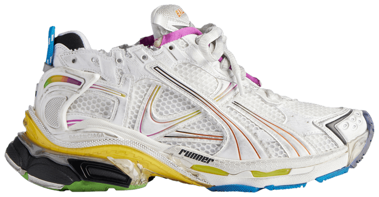 

Кроссовки Balenciaga Runner Sneaker 'Gradient - White Multi-Color', белый