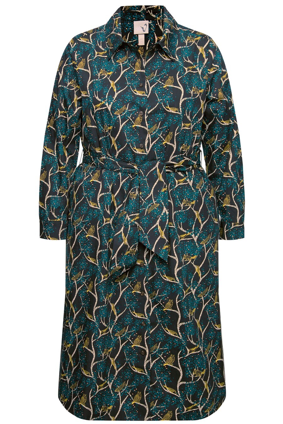 

Платье рубашка Ulla Popken Shirt Dress, разноцветный