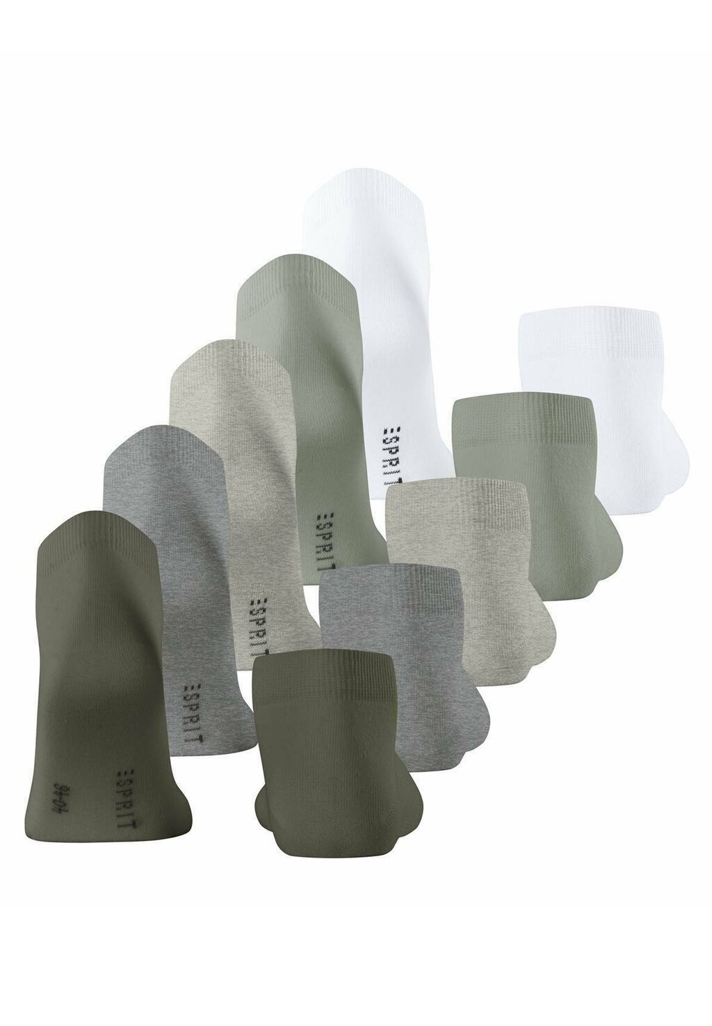 

Носки SOLID-MIX 5-PACK UNI Esprit, серый