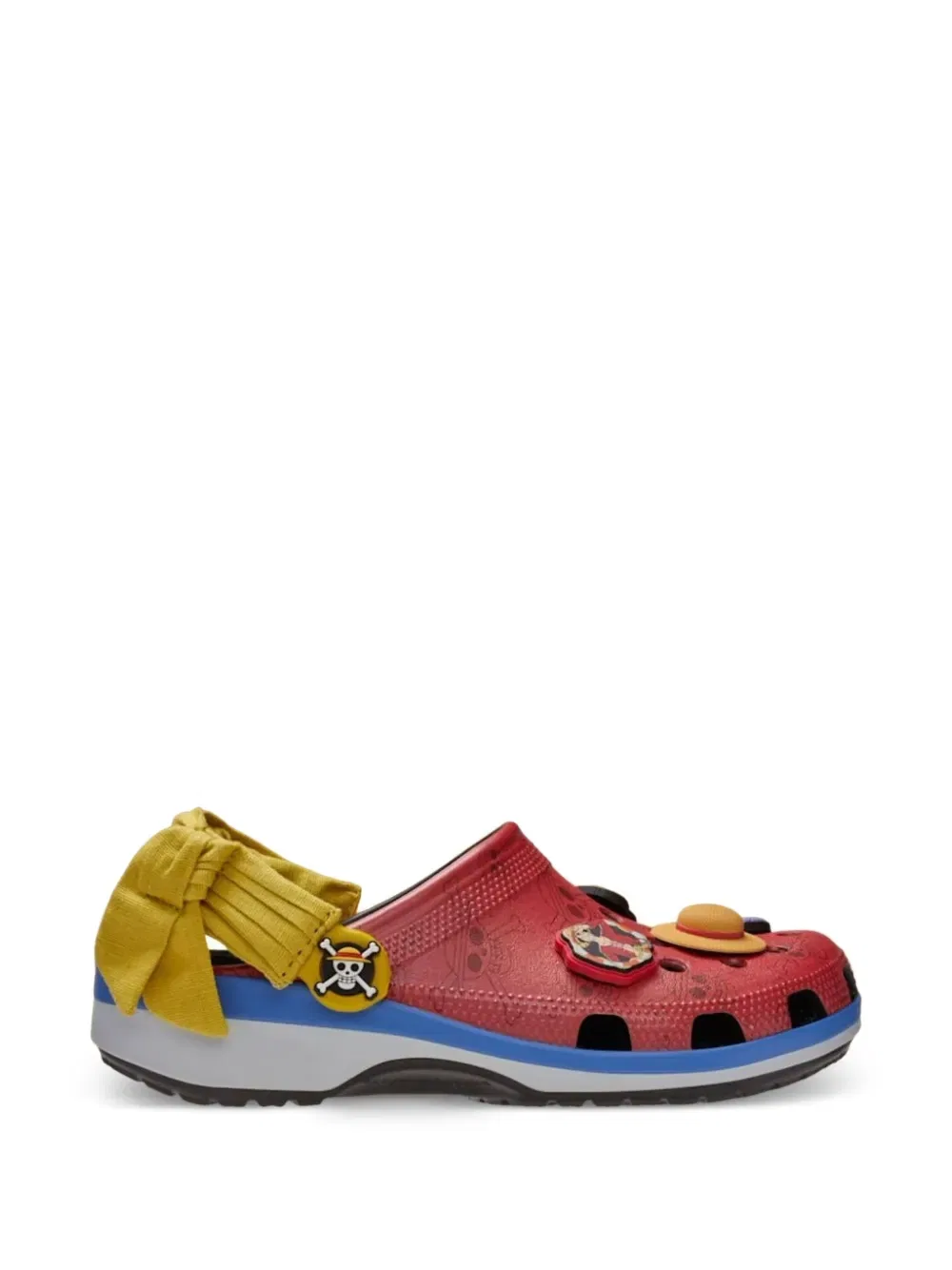 Классические сандалии "One Piece Monkey D. Luffy" Crocs, красный