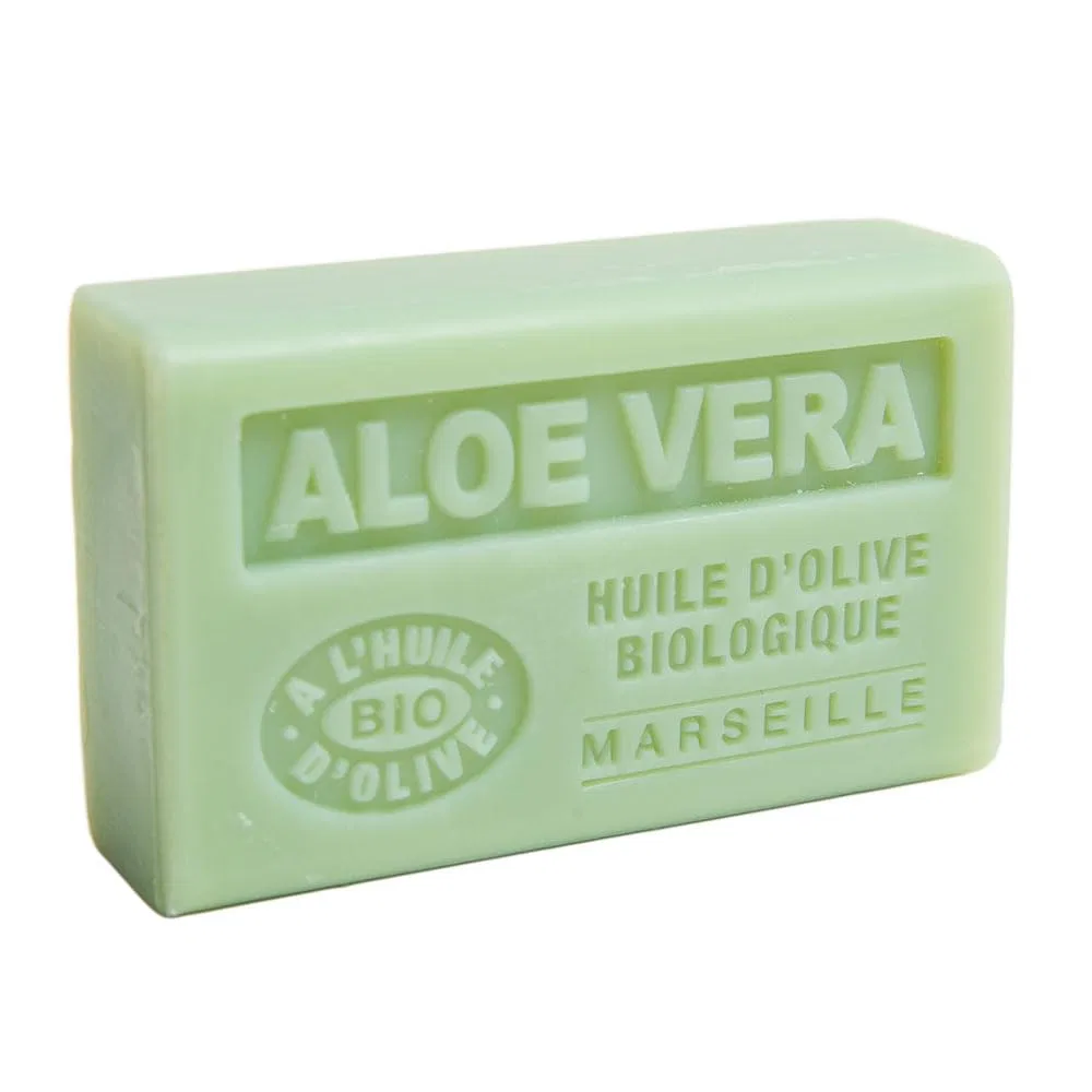 Набор из 3 кусков французского мыла Label Provence Nature «Оливковое масло и масло ши» с ароматом алоэ вера, 125 г Label Provence Nature — фото 2