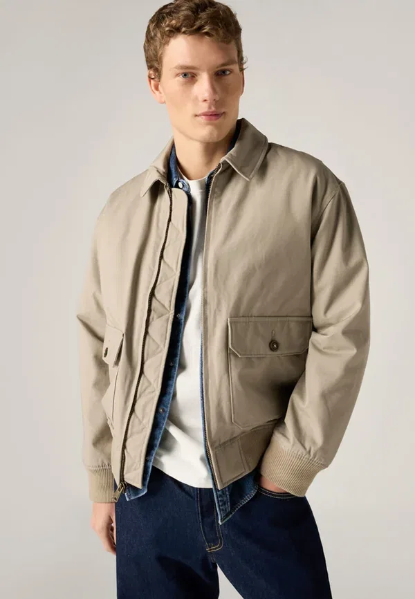 Куртка джинсовая Cortland jacket Levi'S, винтажный хаки — фото 3
