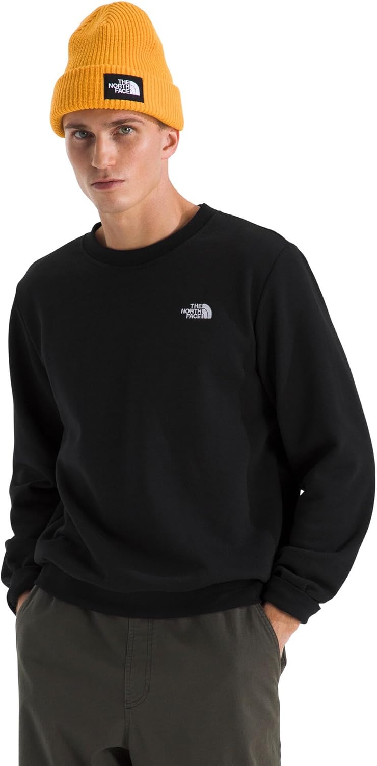 

The North Face мужская толстовка Evolution Simple Dome Crew | Ребристый воротник и низ, классический логотип, Tnf Black, Черный, The North Face мужская толстовка Evolution Simple Dome Crew | Ребристый воротник и низ, классический логотип, Tnf Black