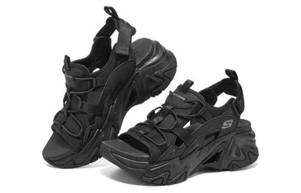 Сандалии stamina v3 'black' Skechers, черный — фото 3