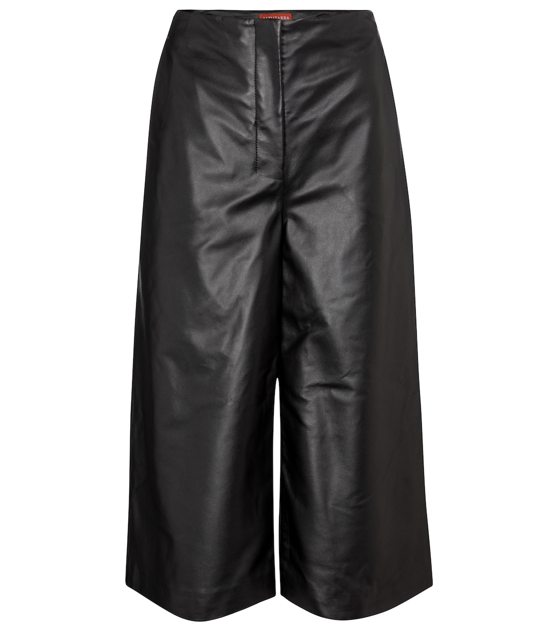 

Кожаные шорты-бермуды с высокой талией Altuzarra, черный