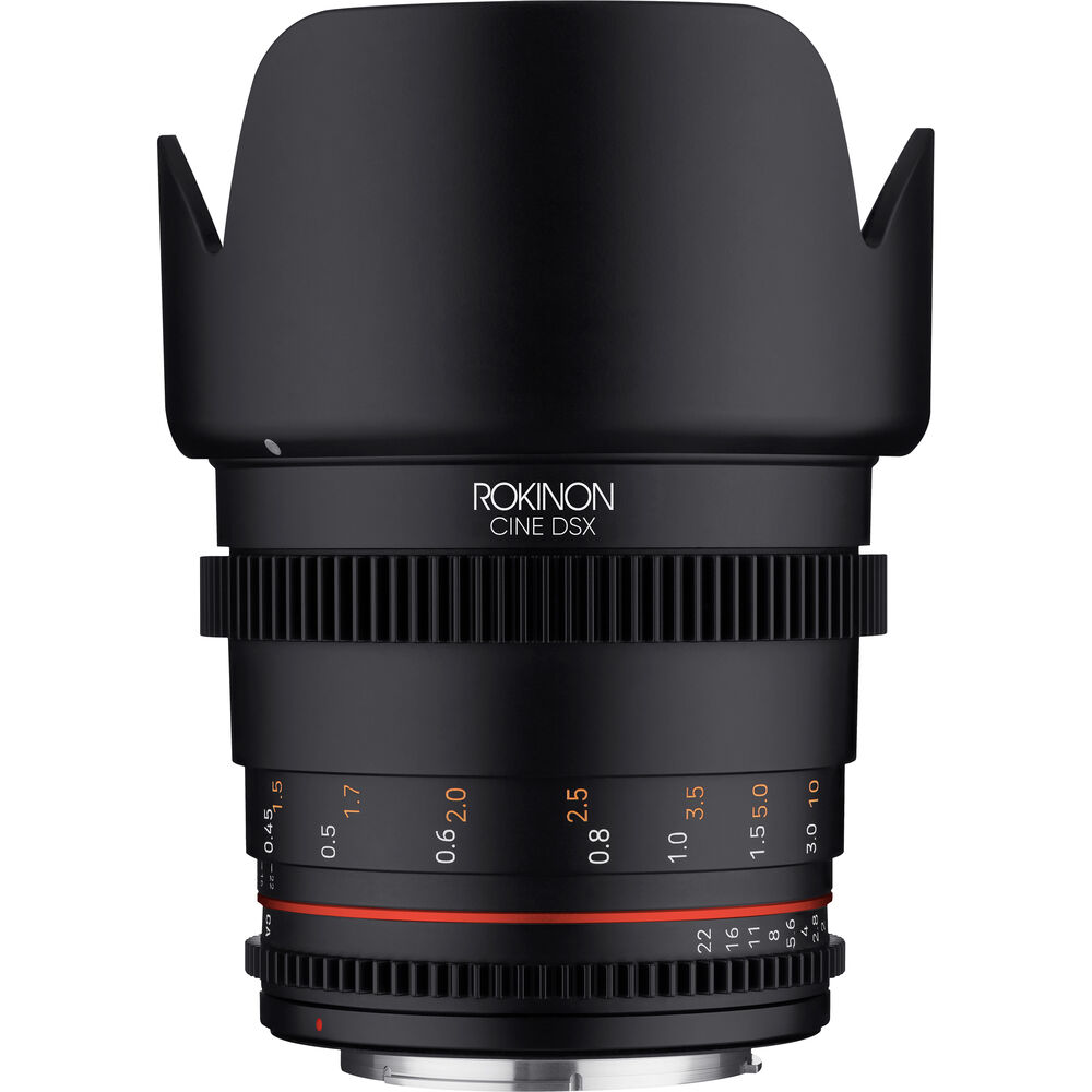 

Высокоскоростной кинообъектив Rokinon 50 мм T1.5 DSX (крепление EF)