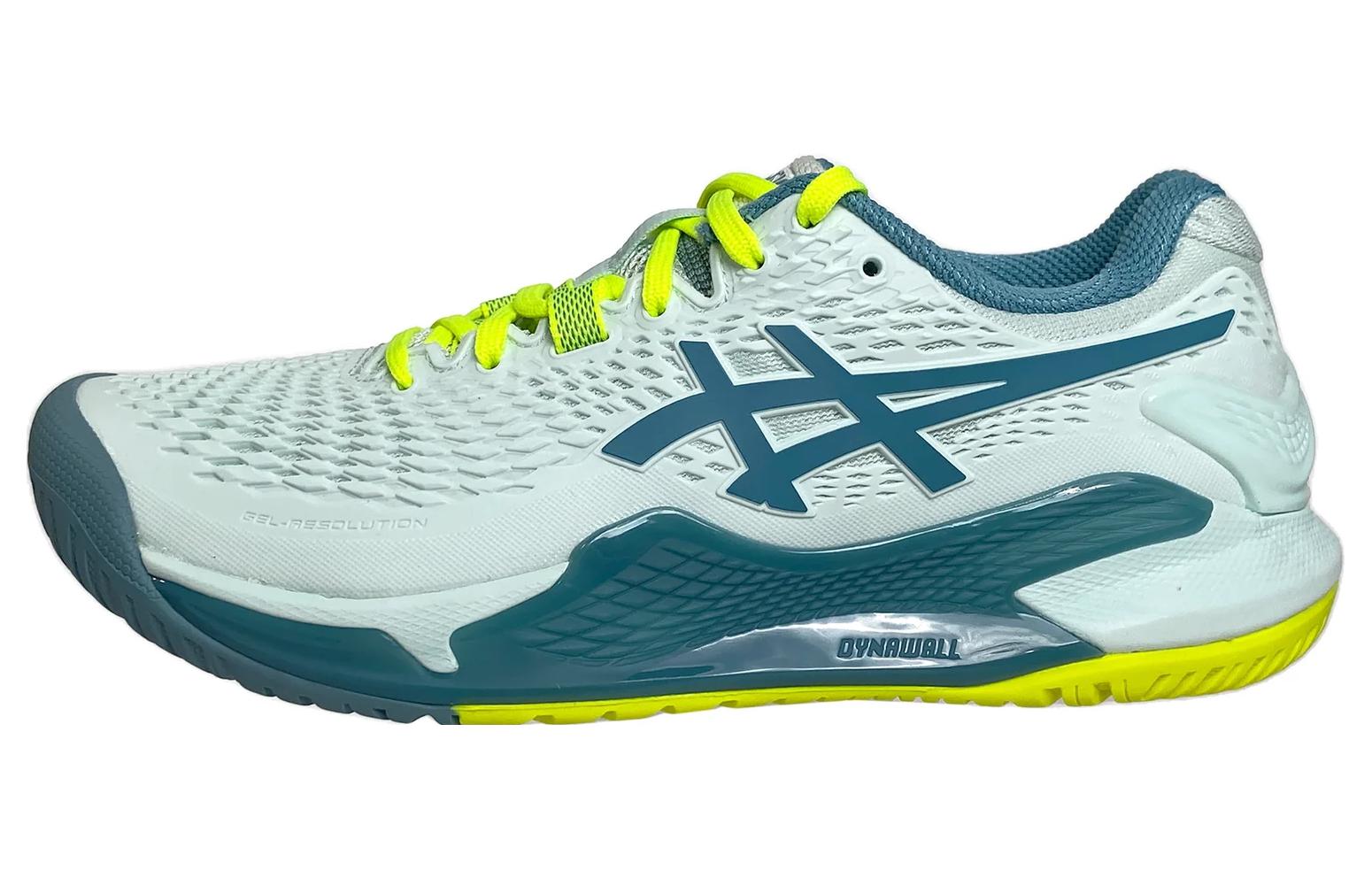 

ASICS Женские кроссовки Gel Resolution 9 Wide 'Soothing Sea Gris Blue' в синем цвете, цвет Blue
