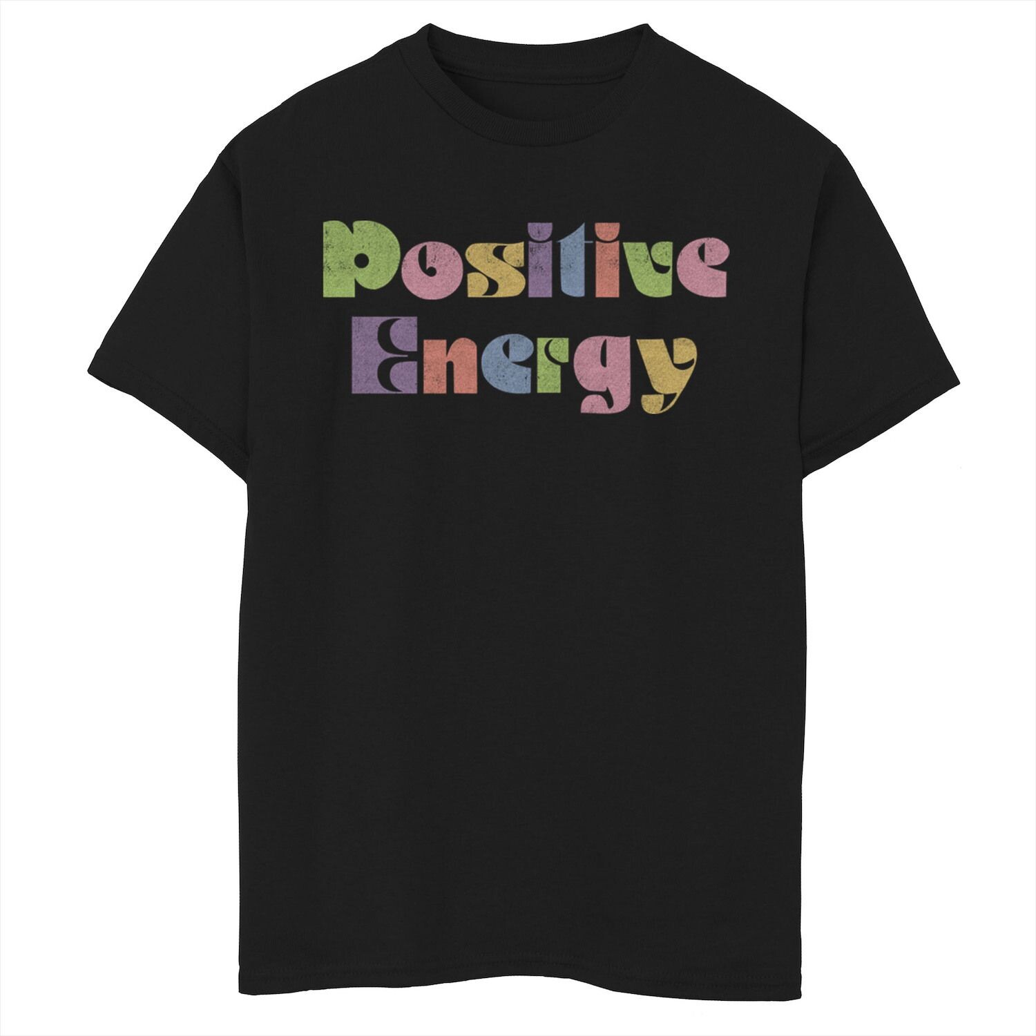 

Футболка с рисунком в стиле ретро Fifth Sun Positive Energy для мальчиков 8–20 лет Licensed Character