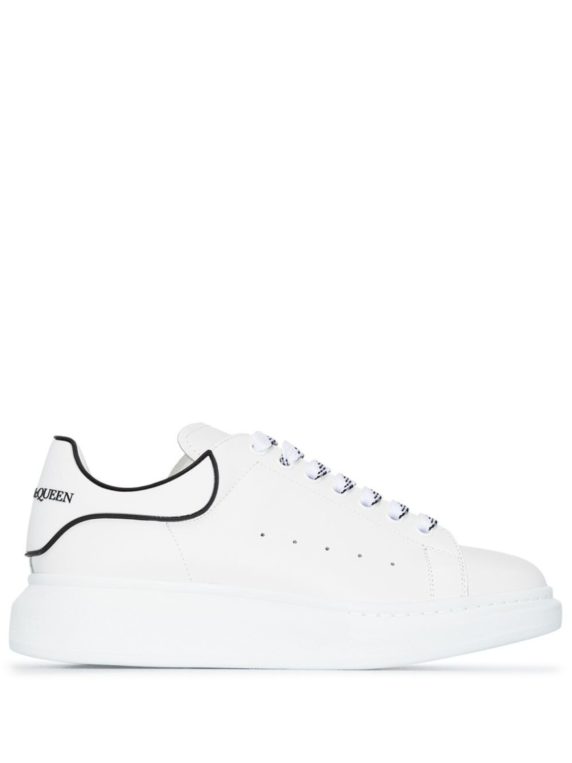 

Кроссовки Alexander McQueen Oversized 625156WHXMT, белый/черный