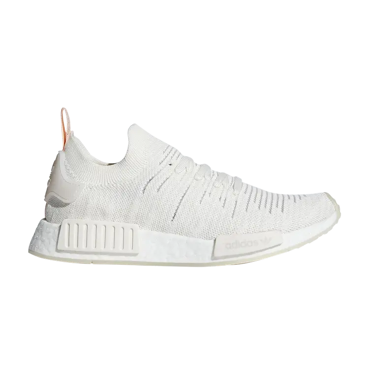 

Кроссовки Adidas Wmns NMD_R1 STLT Primeknit 'White Clear Orange', белый