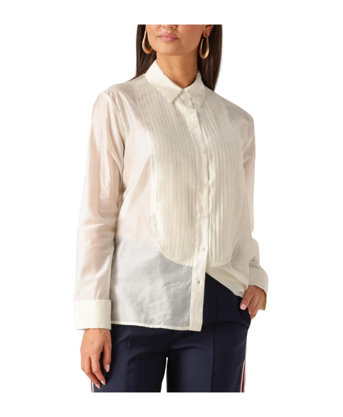 

Свободная футболка Slfiris ls b Selected Femme, белый