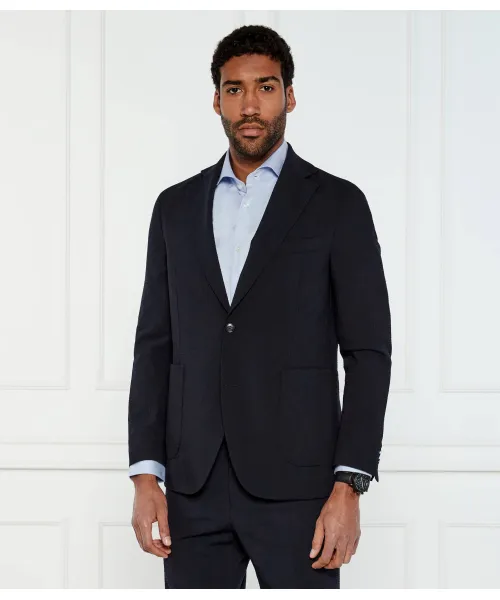 

Элегантная куртка-паром Regular fit Oscar Jacobson, синий