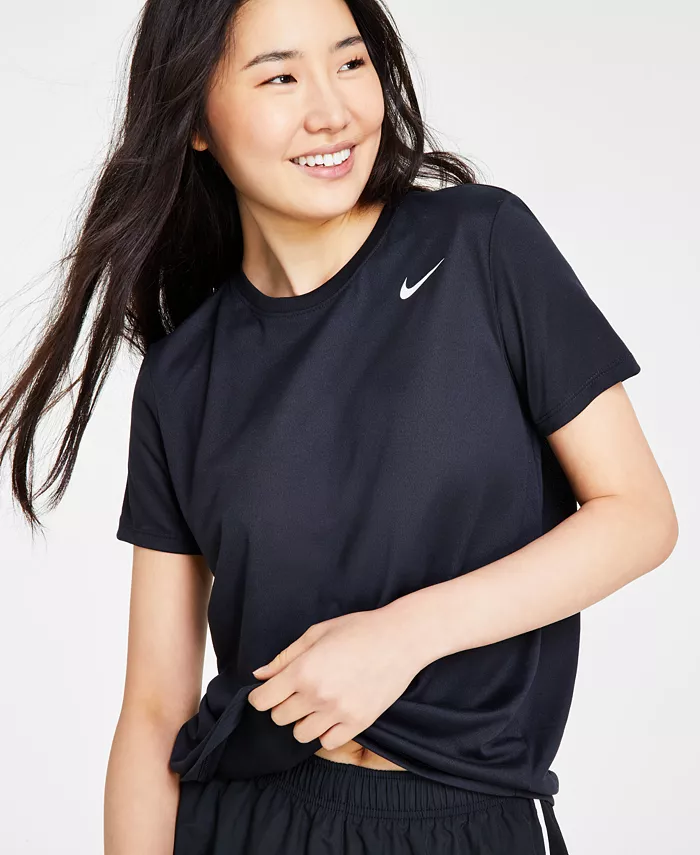 

Женская футболка Dri-FIT, XS–4X Nike, черный