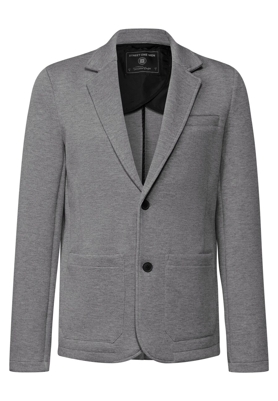 

Пиджак стандартного кроя Street One MEN Scuba, mottled grey
