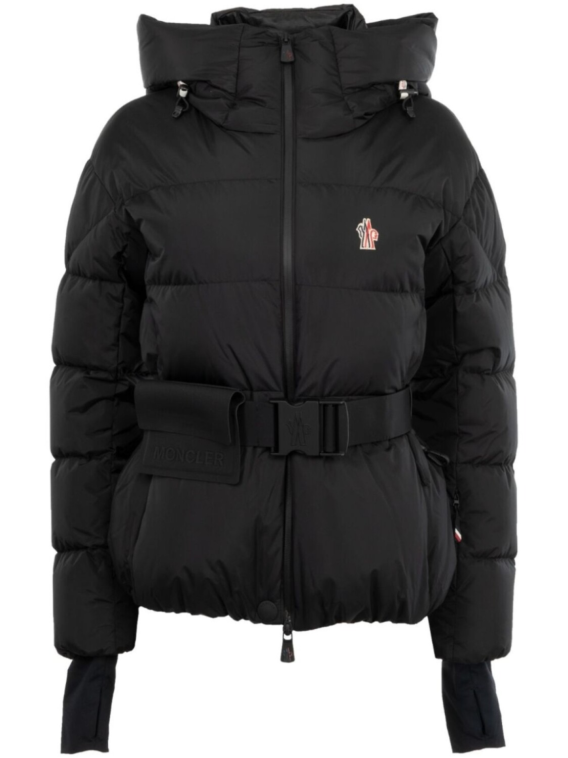 

Пуховик Bouquetin Moncler Grenoble, черный