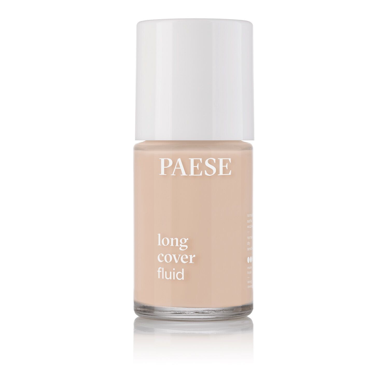 

Тональный крем для лица Paese Long Cover, 0.5 ivory, 30 мл