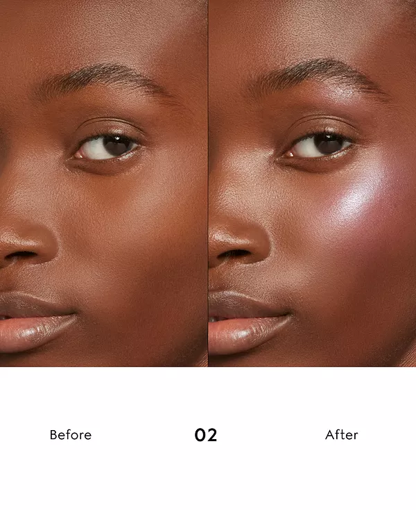 Многофункциональный хайлайтер с эффектом сияния Glow Gucci, 02 - frosted lilac — фото 3