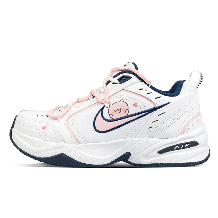 

Кроссовки Nike Air Monarch 4 Chunky Sneakers Unisex Low-top Pink/Black, белый