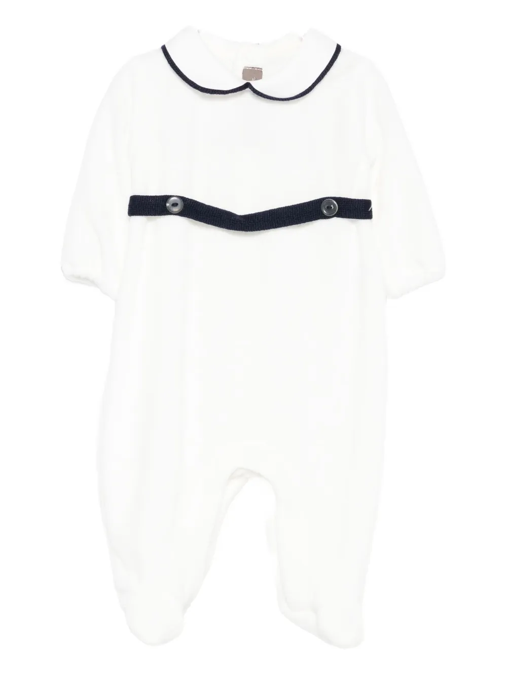 

Пижама из мериносовой шерсти Little Bear, белый