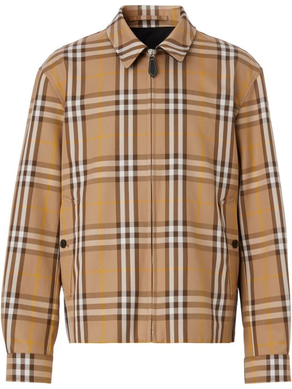 

Burberry двусторонняя куртка на молнии, коричневый