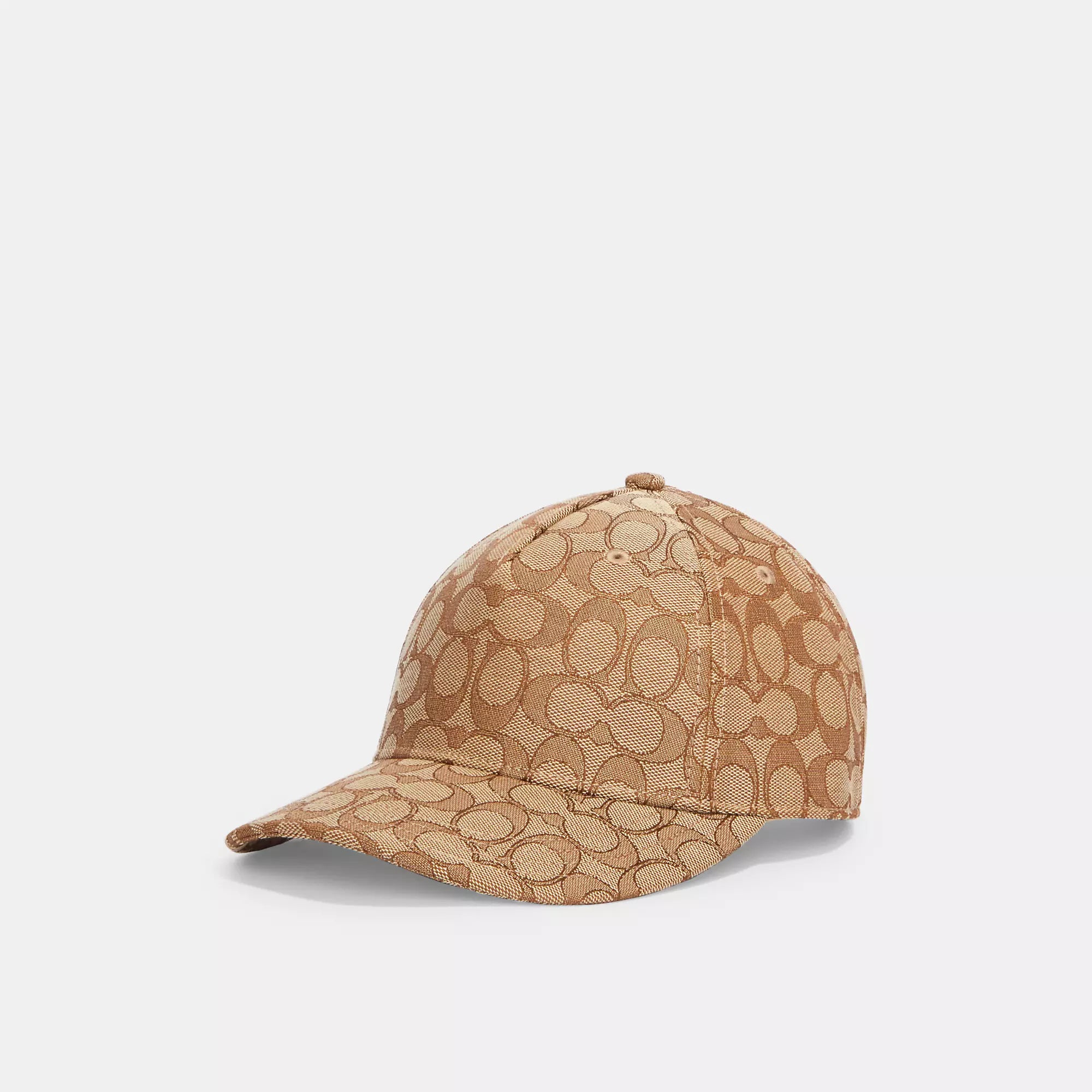 

Бейсбольная кепка Coach Outlet Signature Jacquard, хаки