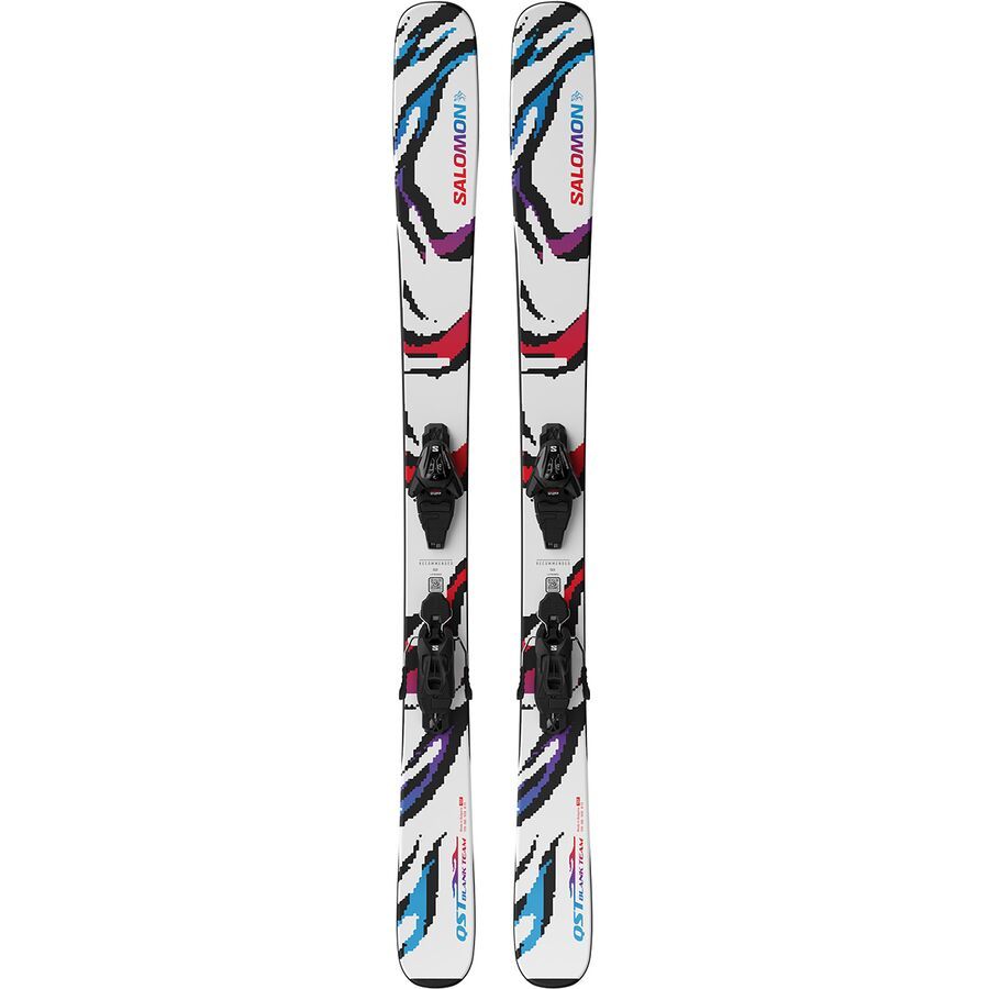 

Лыжи + крепления Salomon QST Blank Team Ski + L6 GW Salomon, White/Red/Process Blue