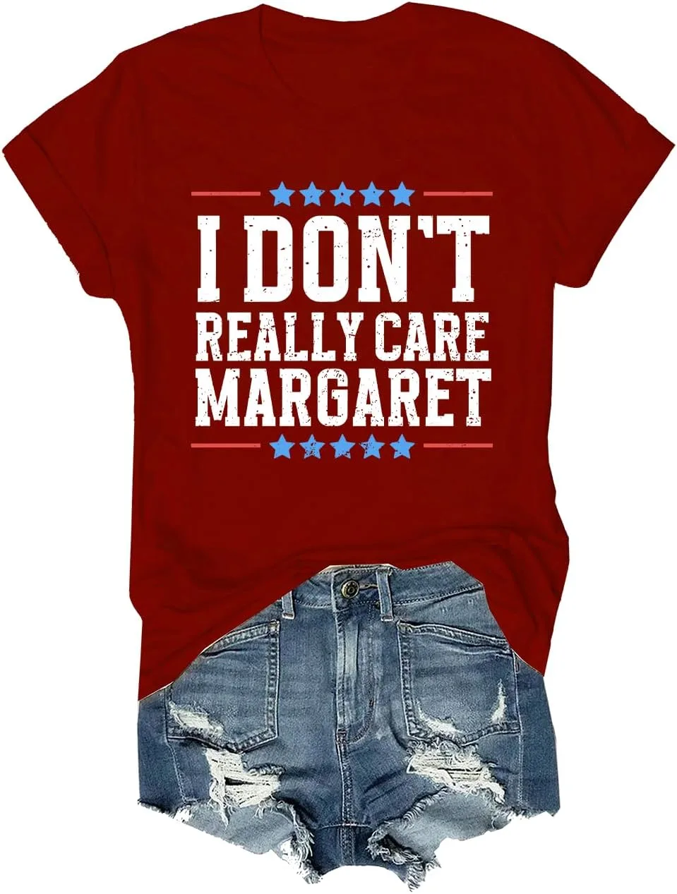 Футболка I Don't Really Care Margaret