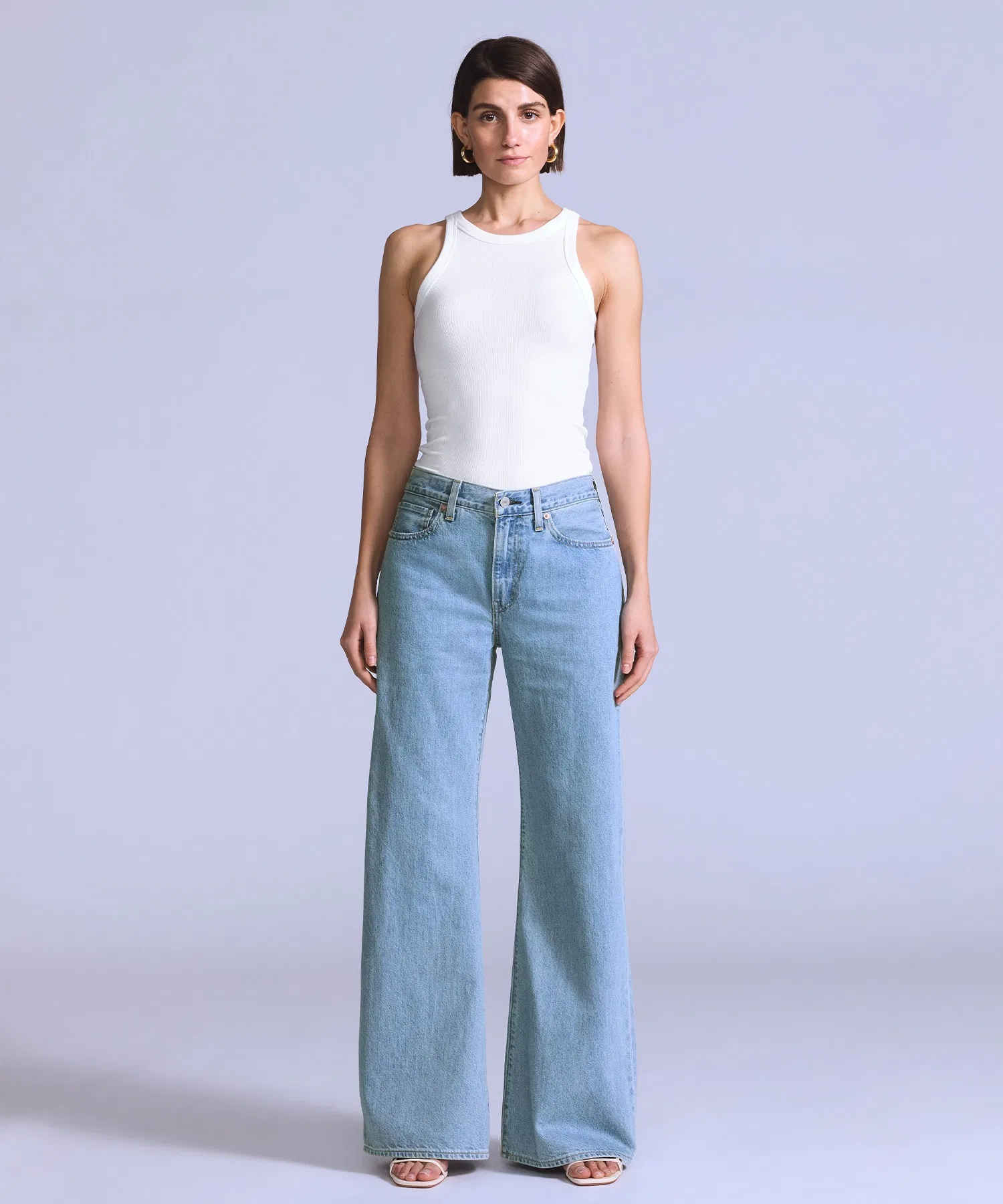 Джинсы Levi's BLUETAB™ CARVE Relaxed, светло-индиговый — фото 2