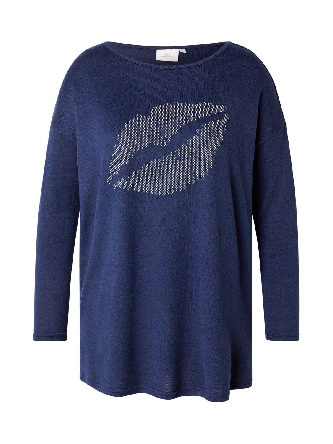 

ONLY Carmakoma Лонгслив 'CARMALBA' в темно-синем цвете