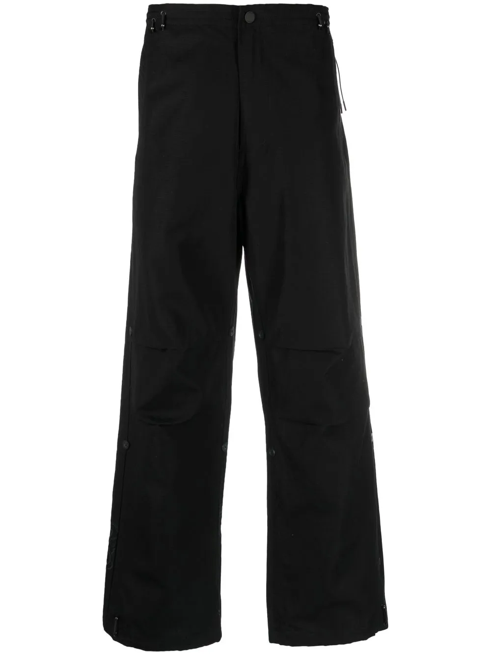 

Брюки Snopants свободного кроя с принтом Maharishi, черный