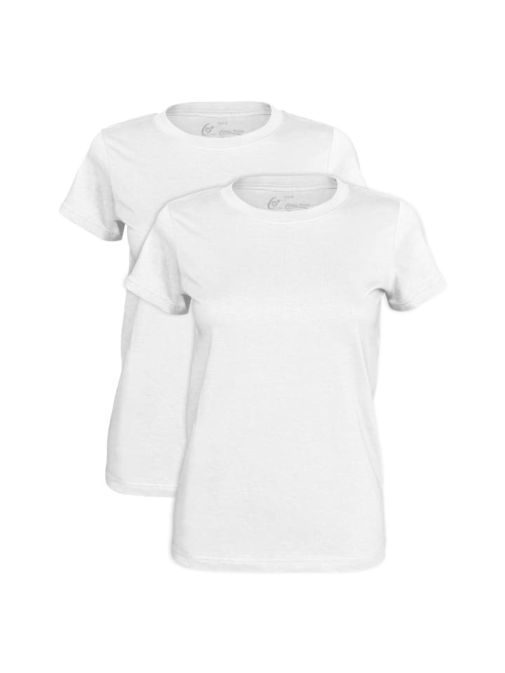 

Футболка Cotton Prime O Neck Tee, белый