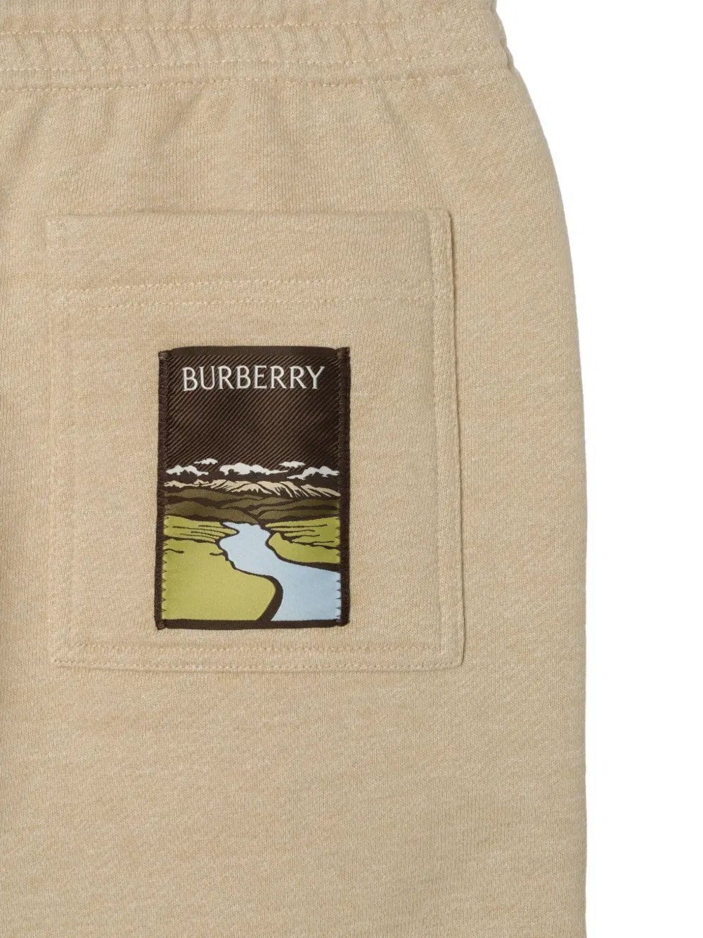 Спортивные брюки Landscape-lebrate Burberry, спортивные, нейтральный — фото 2