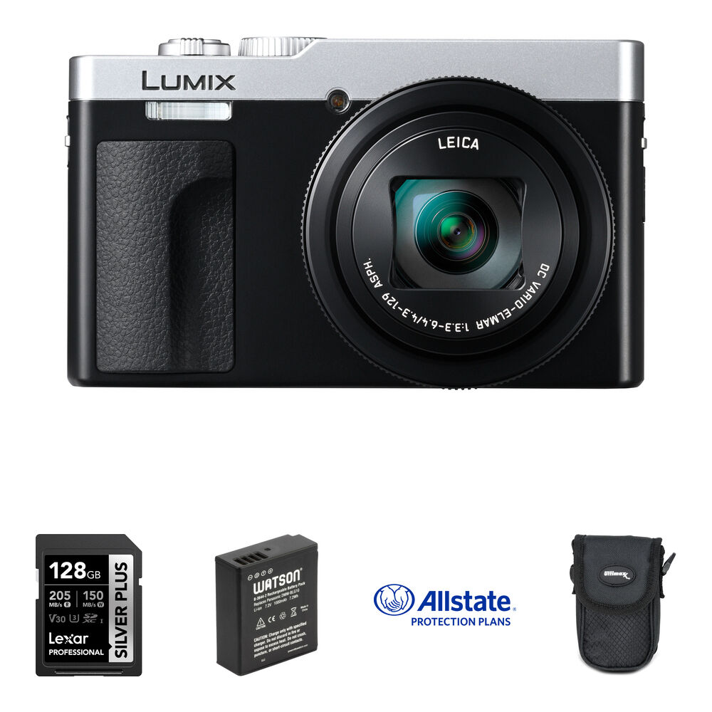 

Цифровая камера Panasonic ZS99 Digital Camera with Basic Bundle (Silver)