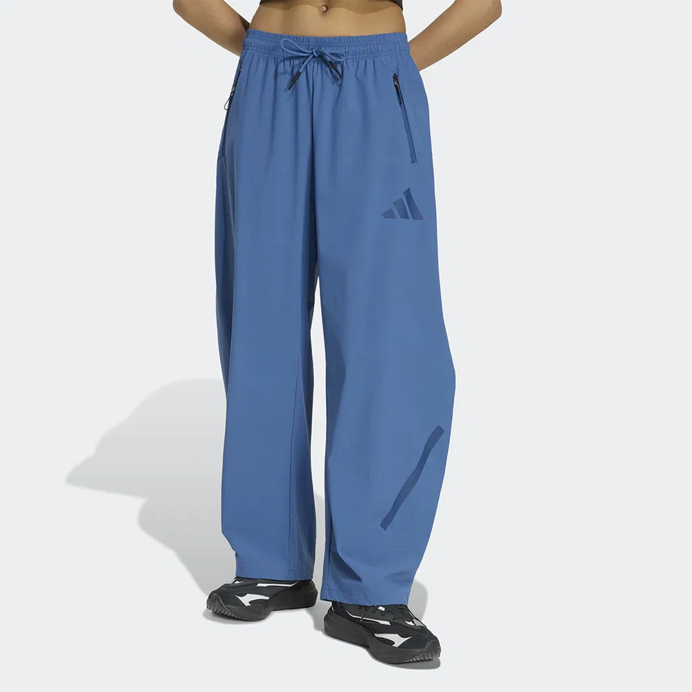 Женские синие тканые брюки Z.N.E. от Adidas