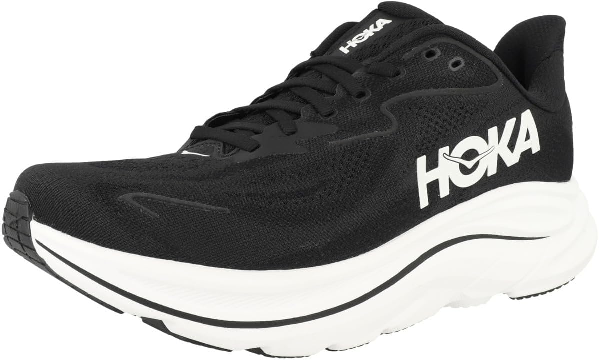 Мужские кроссовки Hoka Clifton 10, белый/черный — фото 4