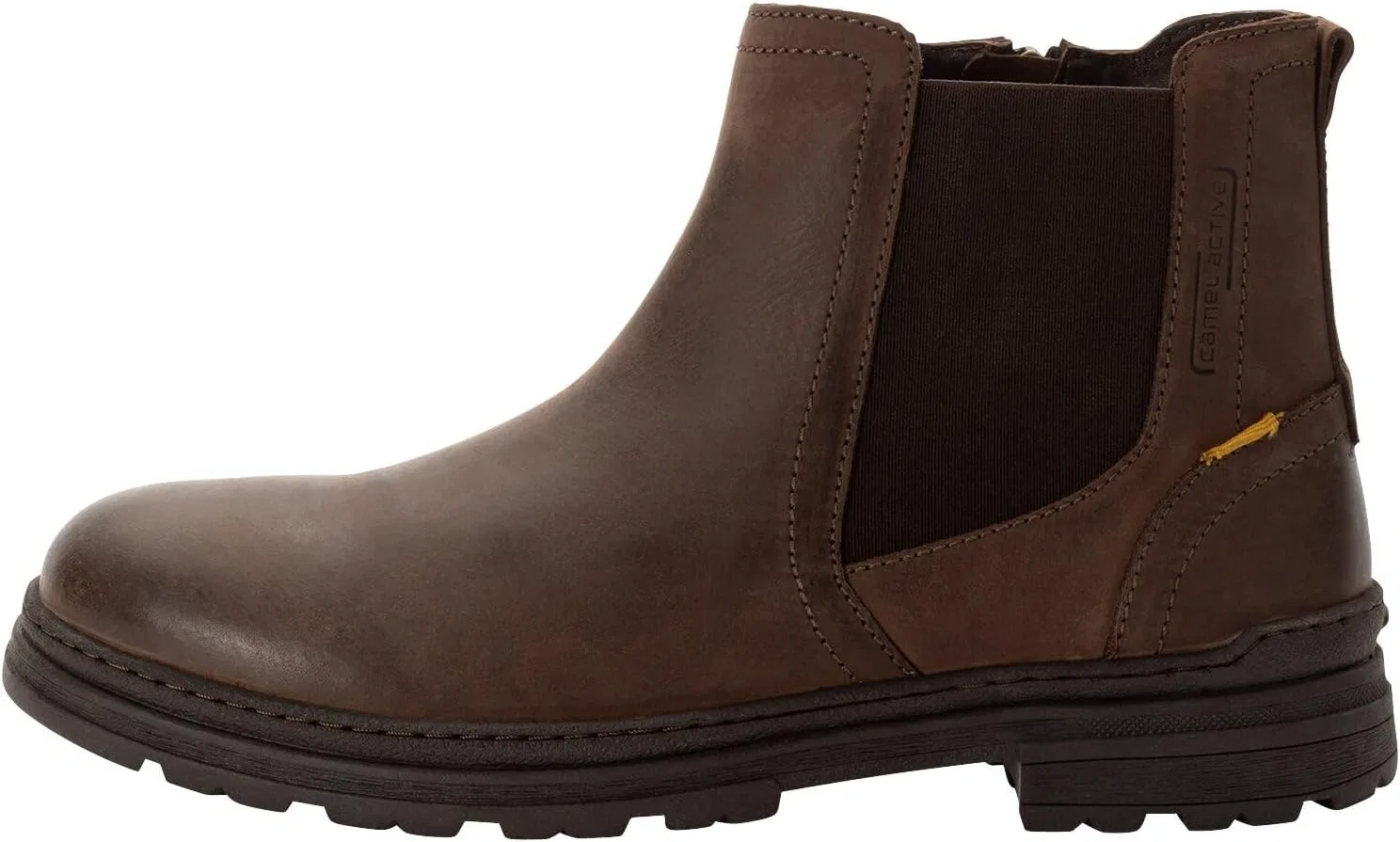 Мужские ботинки челси Camel Active из коровьей кожи, кофейный — фото 2