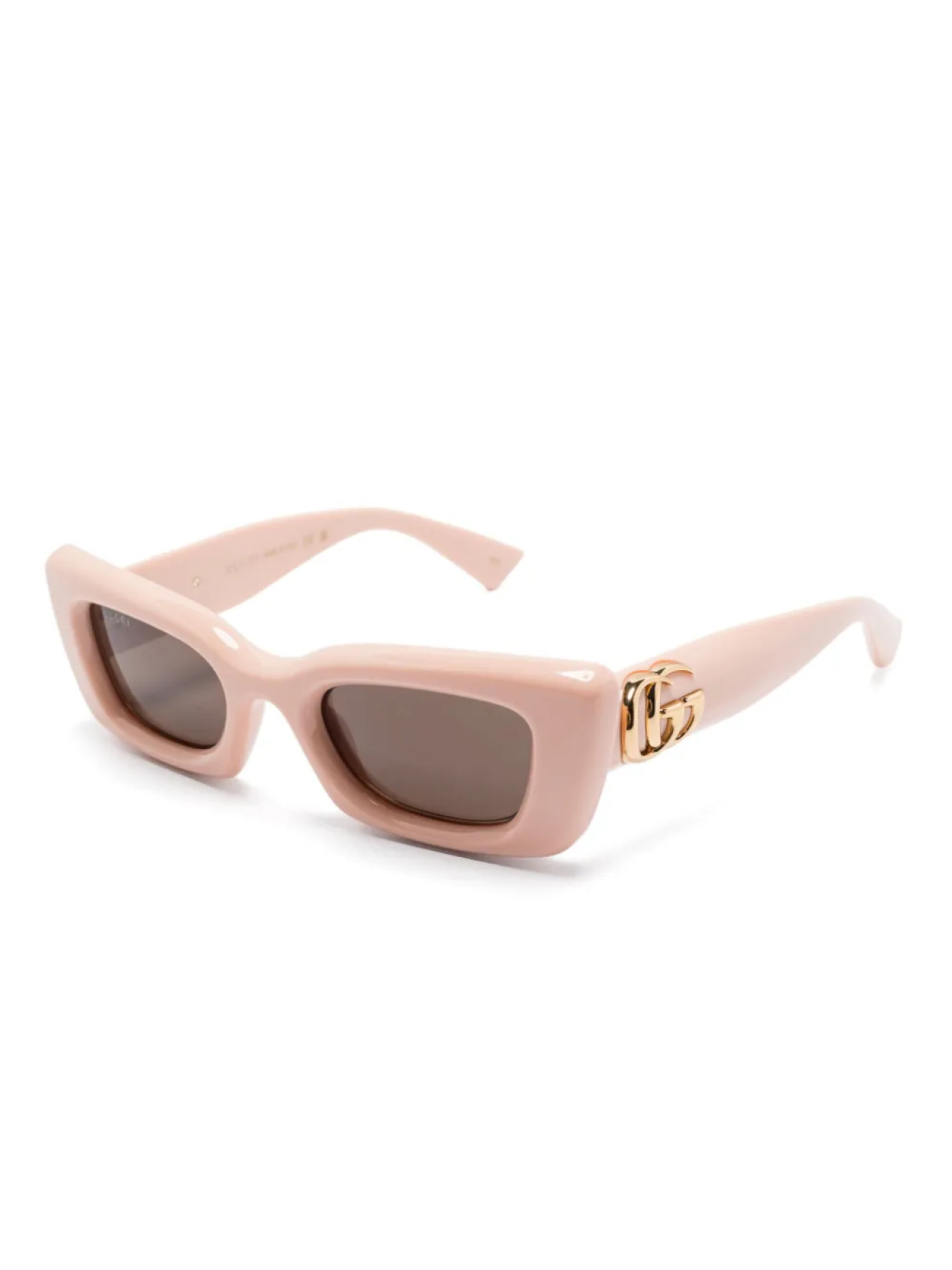 Солнцезащитные очки Gucci Eyewear «кошачий глаз», розовый — фото 2