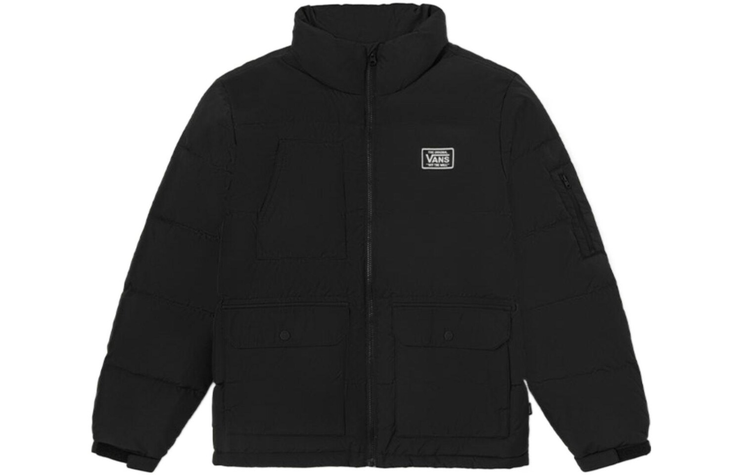 

Пуховик унисекс Vans, цвет Black, Черный, Пуховик унисекс Vans, цвет Black