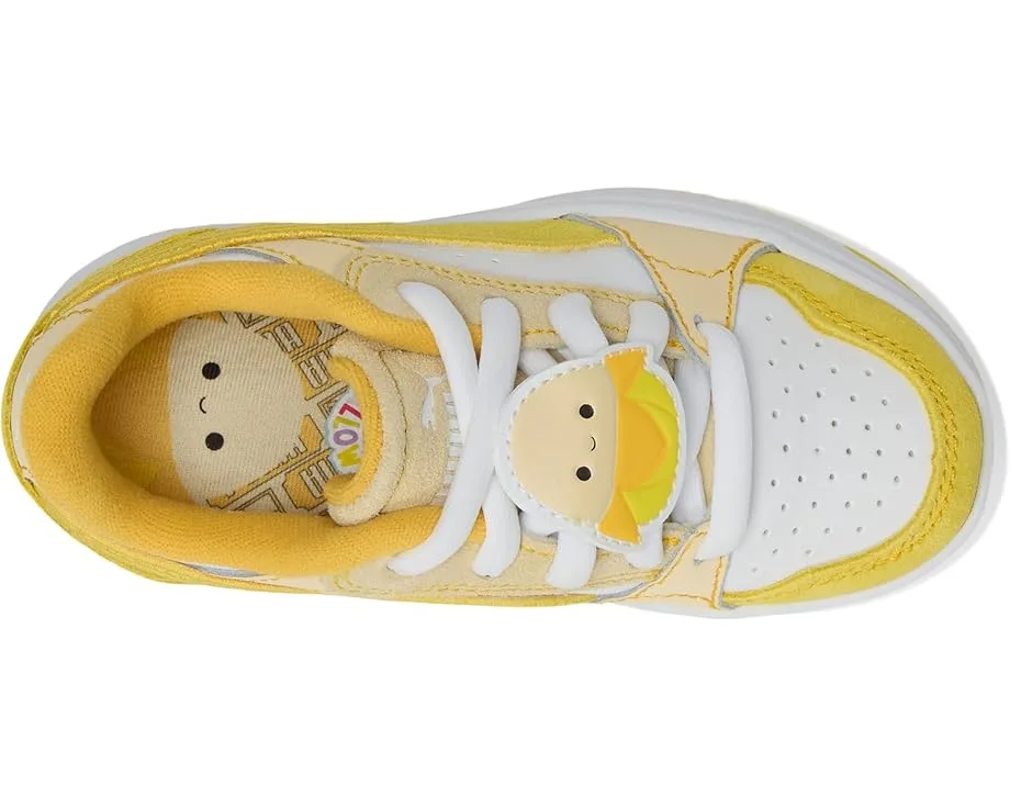 Кроссовки PUMA Kids Rebound Femme Squishmallows Shoes (Little Kid), Speed Yellow/Chamomile/White — фото 2
