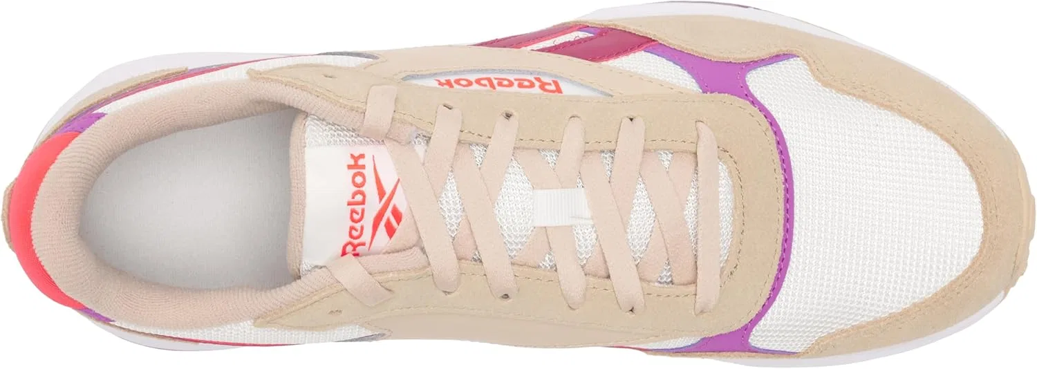 Кроссовки Reebok Unisex Glide DMX, фиолетовый/бежевый — фото 3