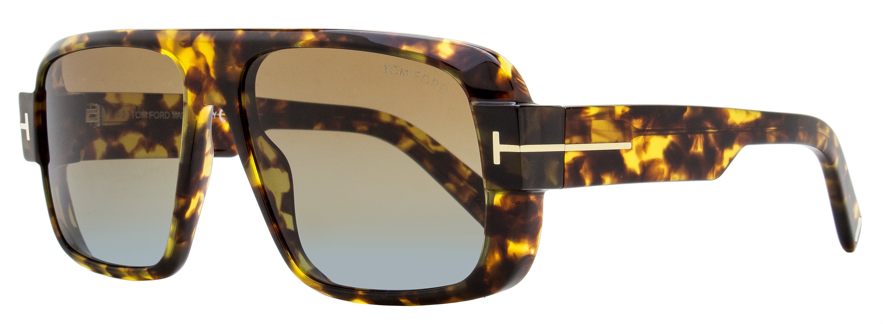

Мужские солнцезащитные очки Tom Ford Turner TF1101 52F Havana 58 мм