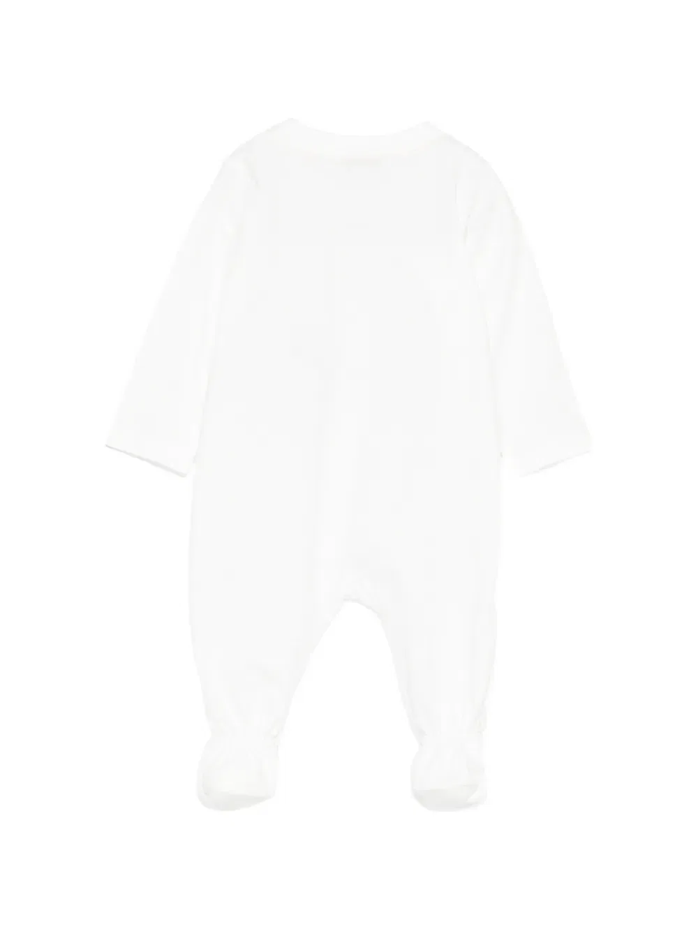 Пижама с вышивкой в виде морского конька Emporio Armani Kids, белый — фото 2