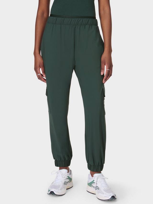 

Брюки-карго explorer Sweaty Betty, цвет Trek Green