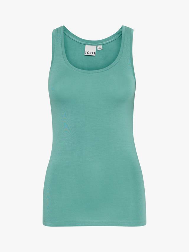 

Zola Fitted майка с круглым вырезом ICHI, Beryl Green